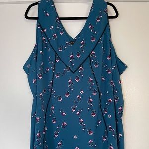 NWOT Lane Bryant Floral Top Size 24